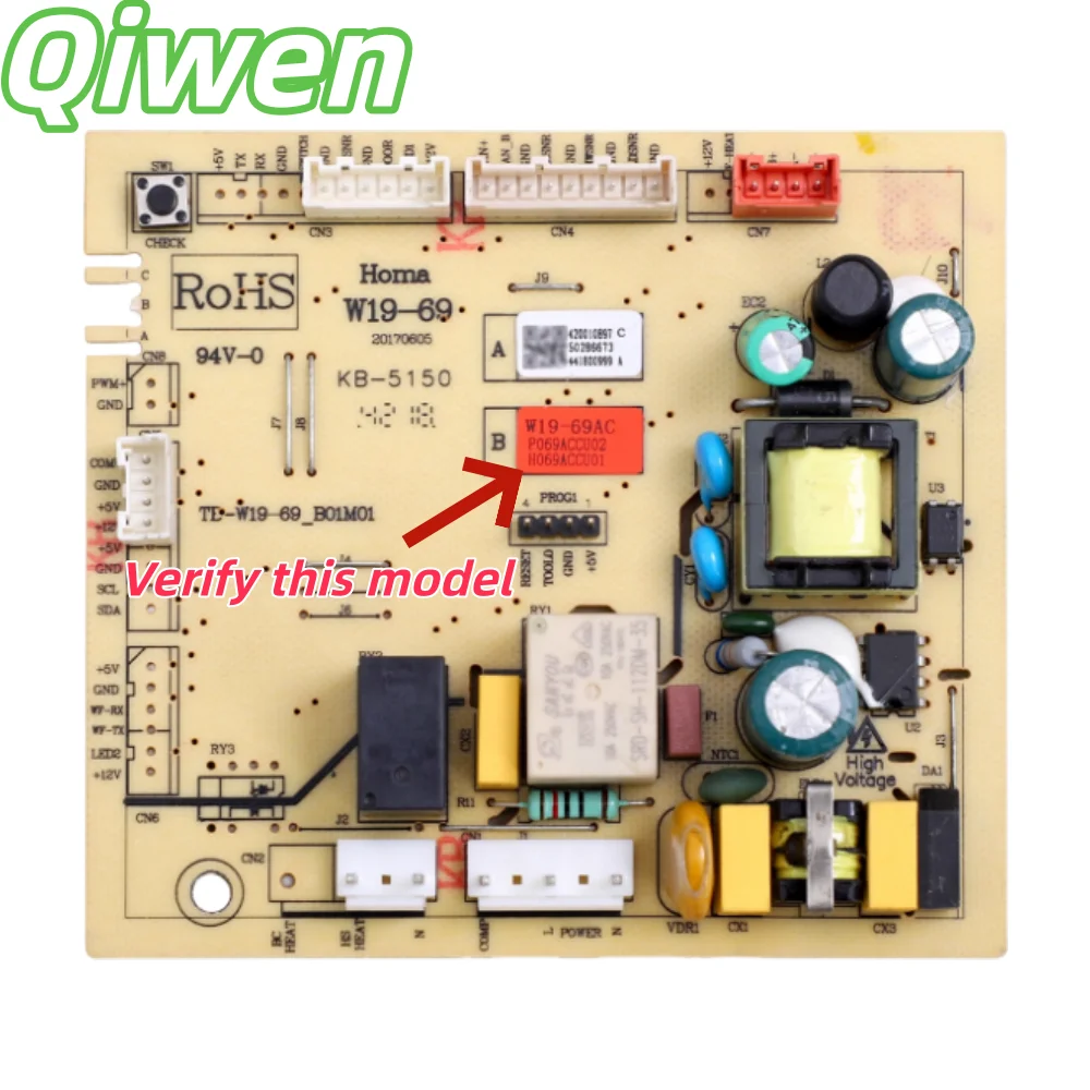 

Used for Refrigerator computer board W19-95 420013914 main control board W19-95 04 motherboard