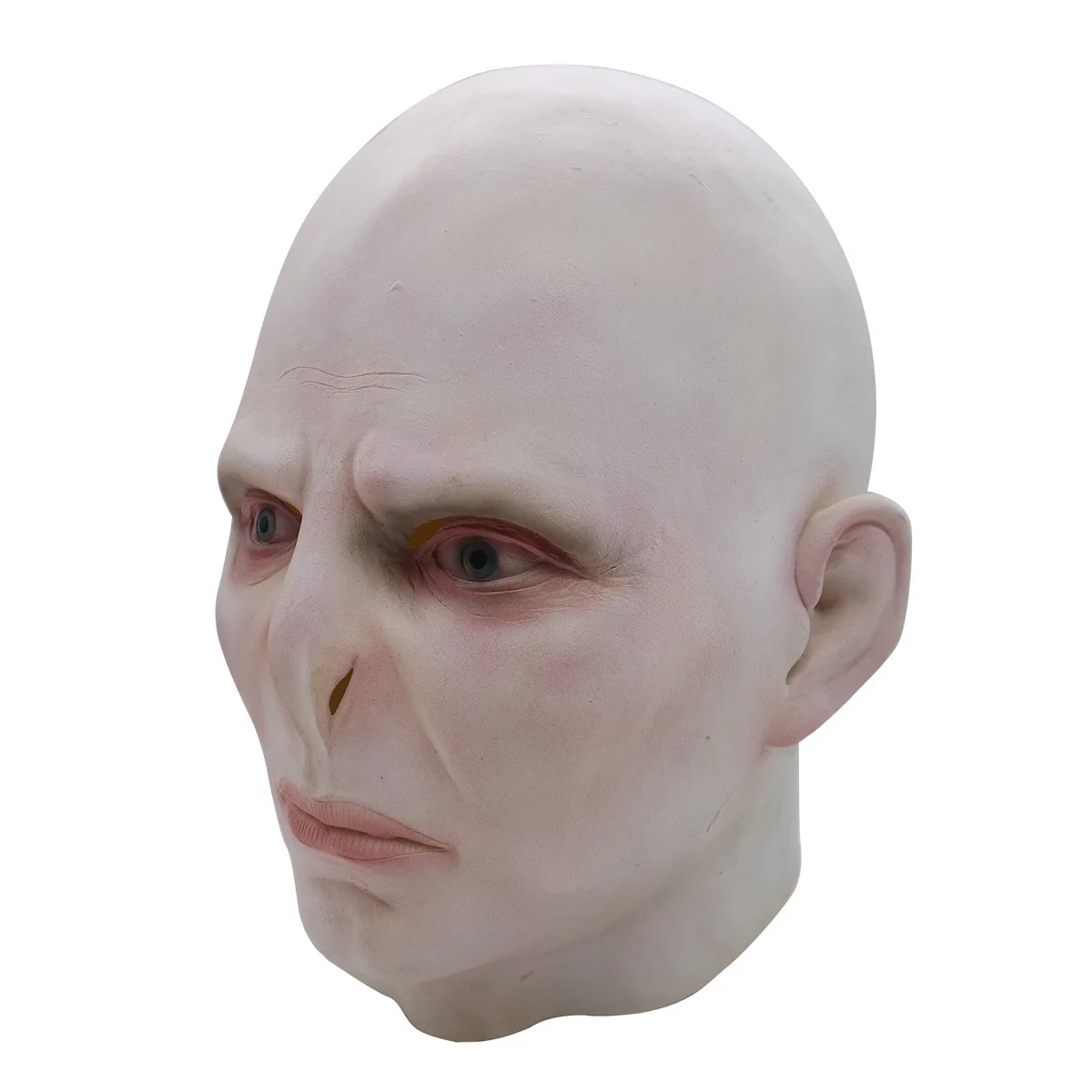 2025 Voldemort Mask Dobby The Elf Mask Hood Harry Movie Cos Full Face Horror Thriller Bald Latex Mask Halloween Party Props