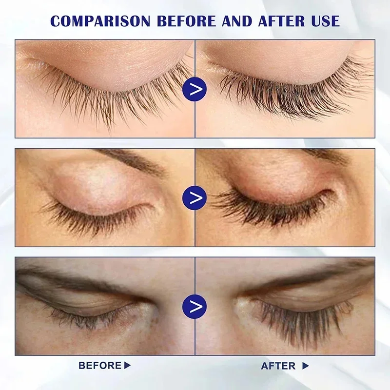 Siero per la crescita rapida delle ciglia 7 giorni Natural Eyelash Eyebrow Enhancer ciglia più piene più spesse prodotti per il trattamento del trucco per la cura degli occhi