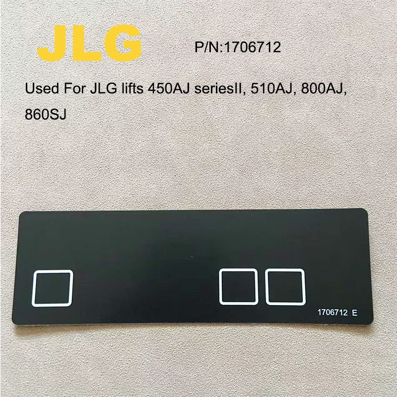 

1706712 JL-1706712 Decal Used For JLG lifts 450AJ seriesII, 510AJ, 800AJ, 860SJ