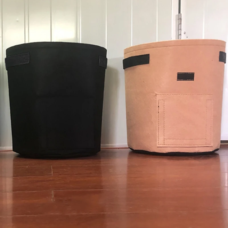 

Felt Potato Planting Bag Large Diameter Vegetable Seedling Bag Non-woven Gardening Potato Growing Bucket