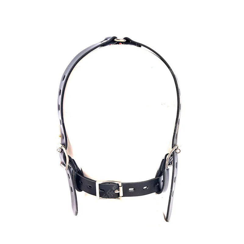 Metal Integrated Mouth Gag with Adjustable Nose Hook Expansion Plug for Couple SM Games Adult Toys view 2