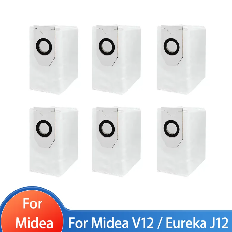 Cloth Dust Bag for Midea V12 / Eureka J12 Ultra Replacement Parts Accessories Dust Bin Garbage Bag Spare Parts