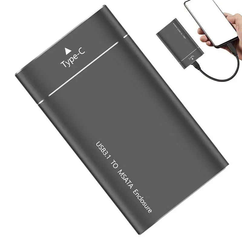 External Hard Drive External SSD Drive Ultra-Thin External Storage Drive Lightweight SSD External Drive External Backup SSD