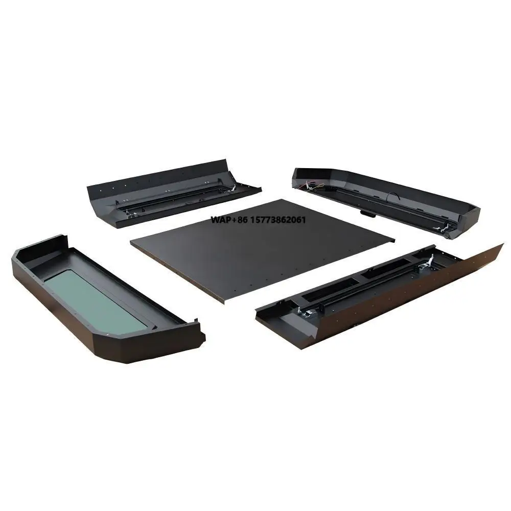 

Индивидуальный высококачественный прочный алюминиевый тент-капот с багажниками на крыше для Tacoma