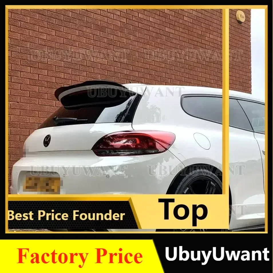 

Автомобильная осветительная панель UBUYUWANT для Volkswagen Scirocco Standard 2009-2019, не R, задний багажник, крыло крыши, спойлер, губа