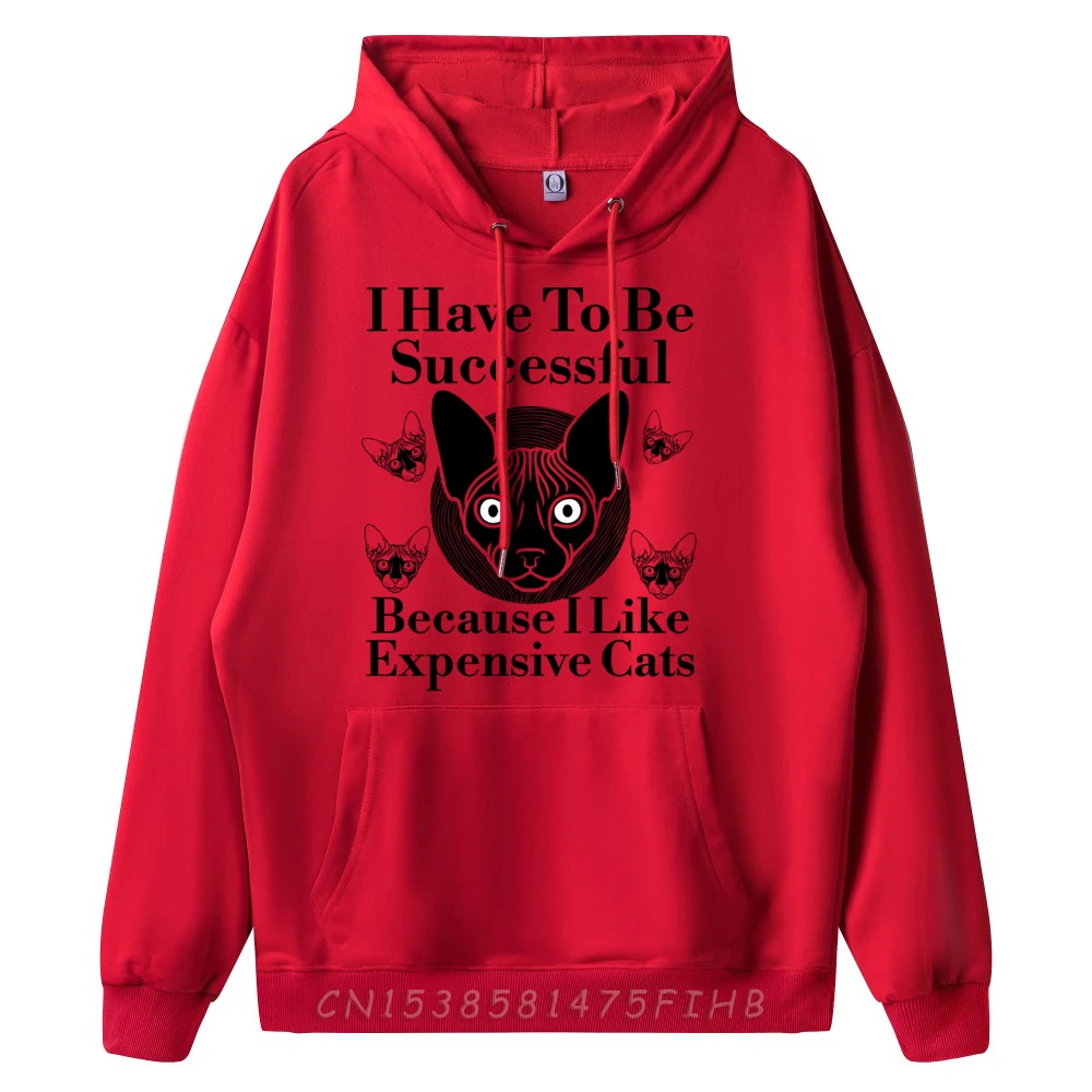 I Have To Be Successful Because I Like Expensive Sphynx Cats Teeshirt Camisas De Hombre