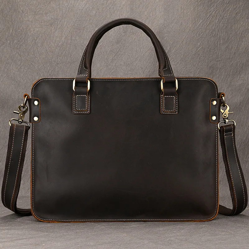 Valigette da uomo per il tempo libero Laptop Pendolarismo Imballaggio Cubo Valigette da viaggio Borsa Borse in pelle Maletín MHGWB