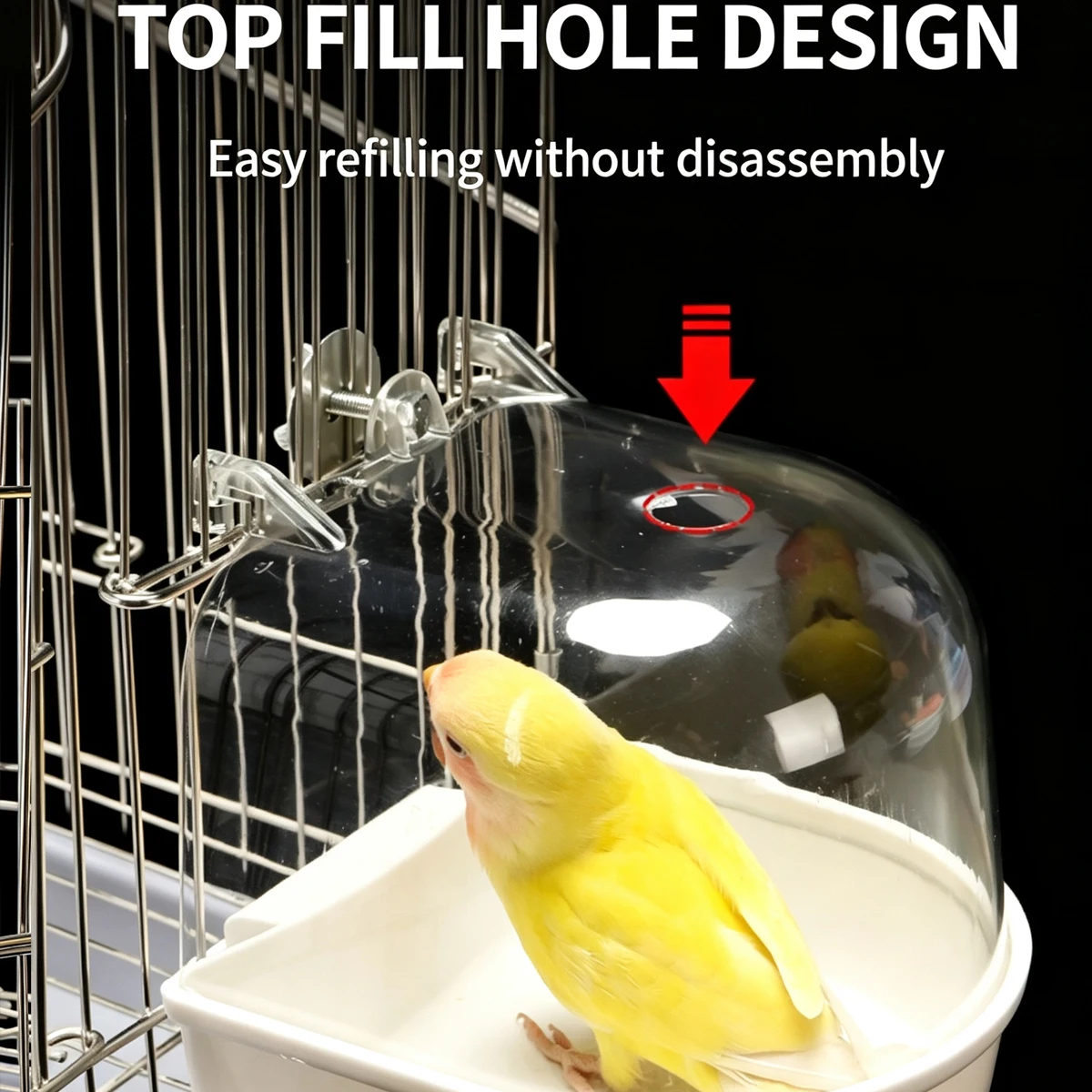Thumbnail 2 - #8 Compare Bird Cage Bird Baths Before You Buy