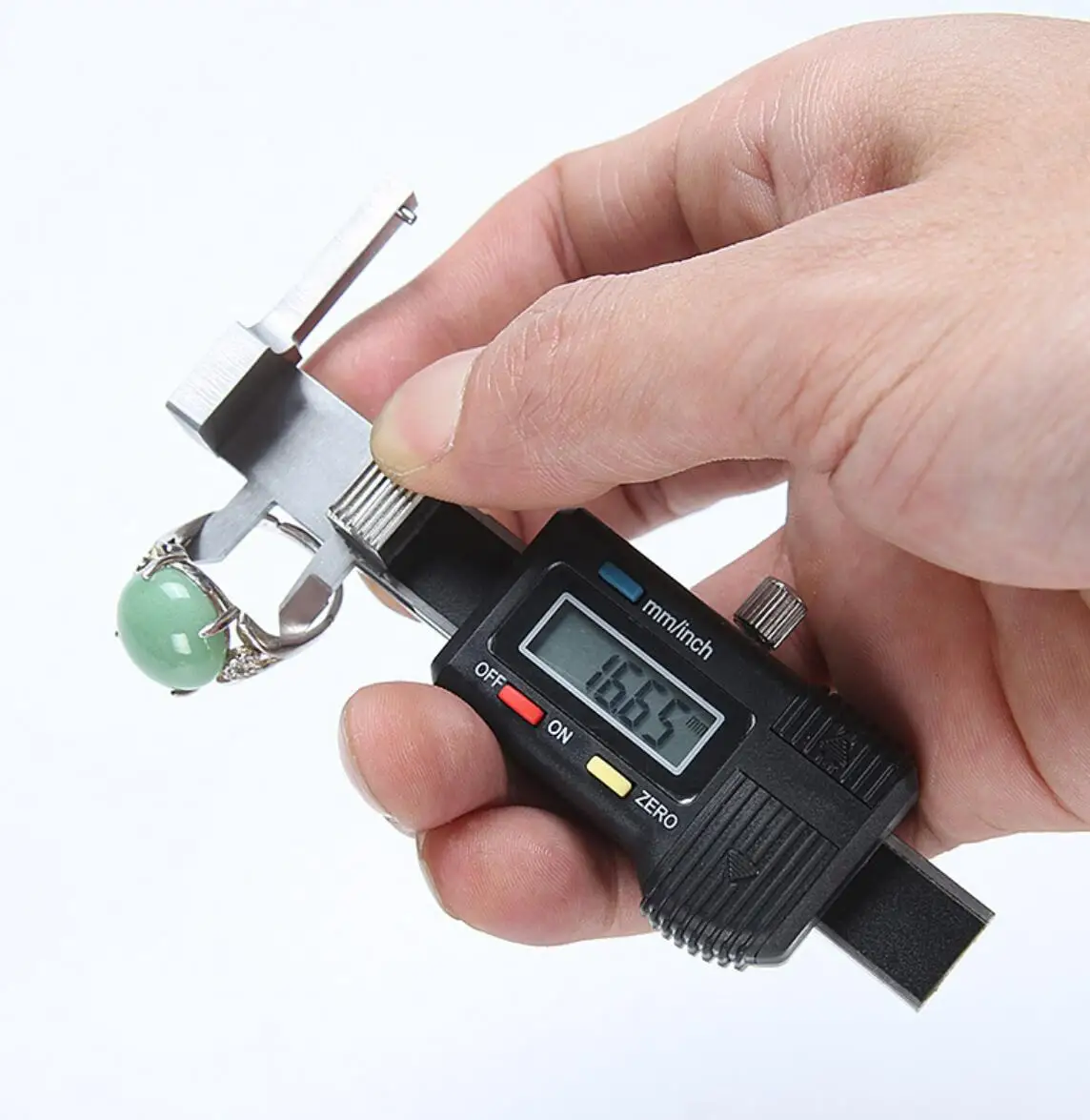 Diamond & Gemstone Digital Gauge Jewelry Measure Tools High Quality Mini Pocket Caliper 0-25mm 0.01mm Lysuz