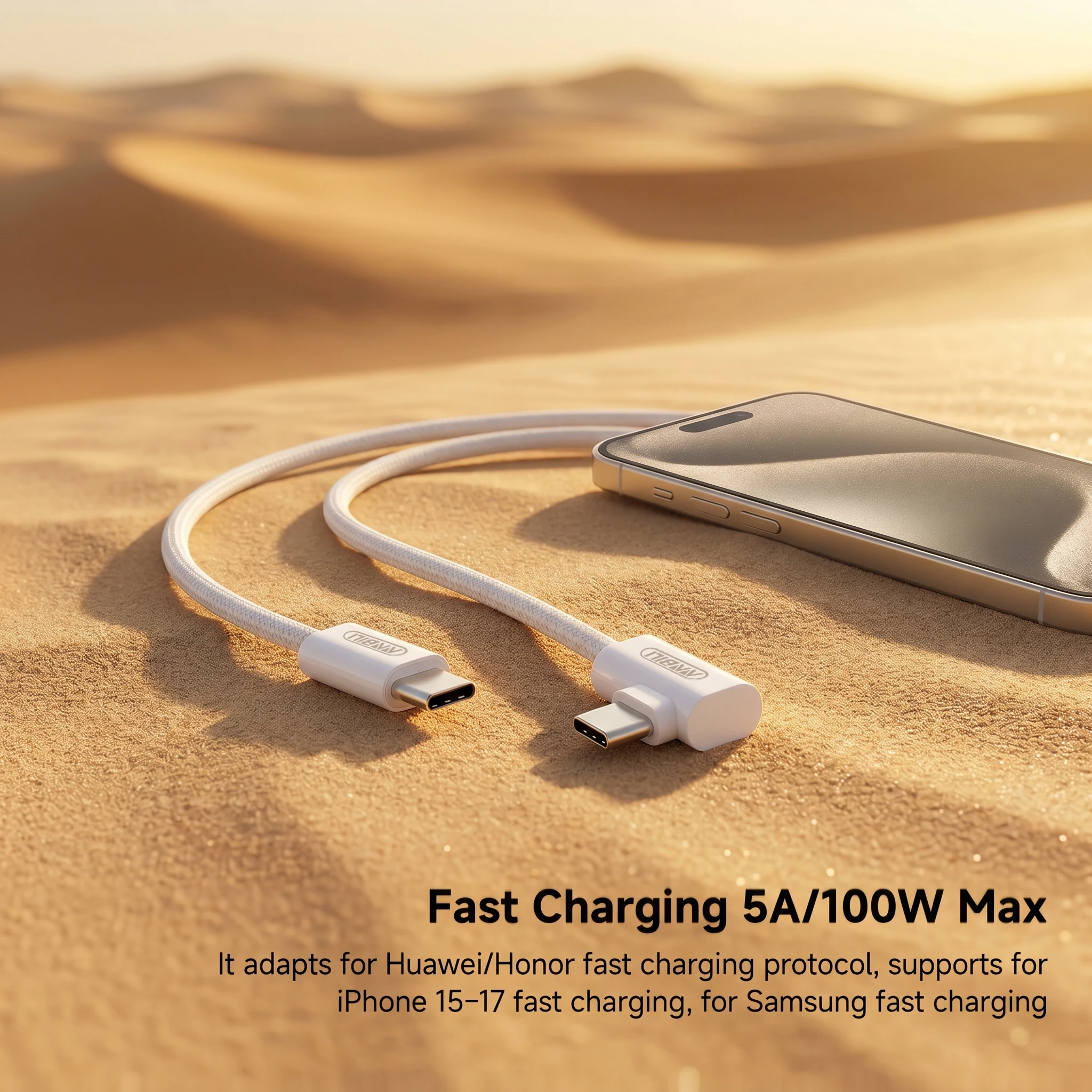 NNBILI 100W Elbow 90° USB C to Type C Fast Charging Cord USB A to Type C Data Cable For Huawei Samsung Xiaomi Iphone16 17 Tablet