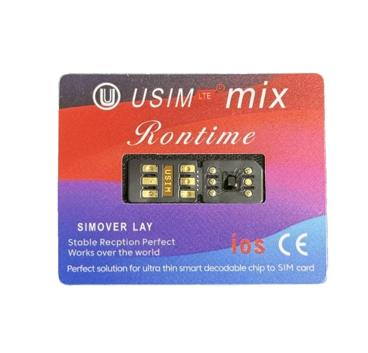 

2025 newest version Usim Mix with QPE For IP6 to 16promax