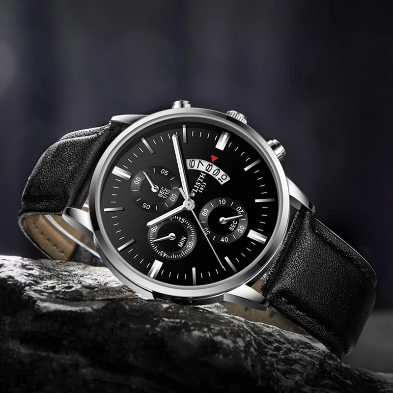 メンズ腕時計高級ファッション腕時計ミリタリークォーツ腕時計ホット販売時計男性スポーツ腕時計男性リロイ Hombre リロイ