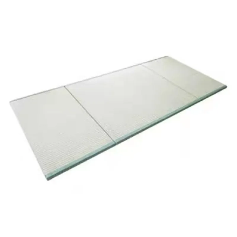 

Folding couch grass nap mat, yoga mat and seat cushion