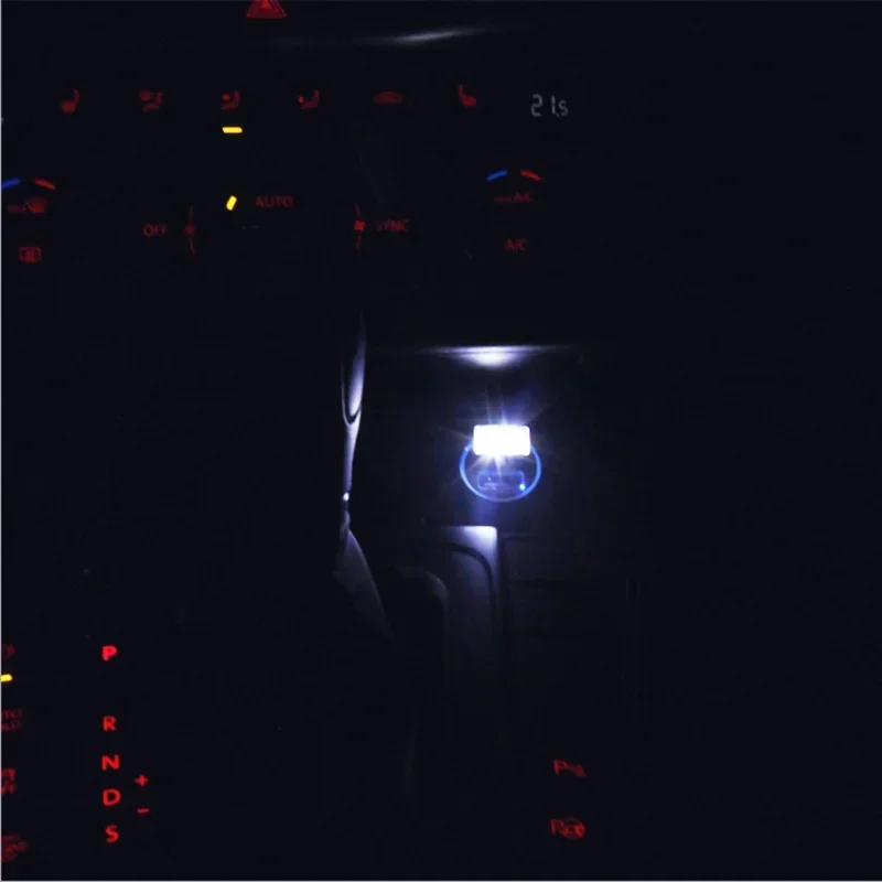 1pcs Car-Styling USB Atmosphere LED Light Car Accessories For Ford Focus 2 3 4 Mondeo Fusion Kuga Ecosport Fiesta Falcon EDGE