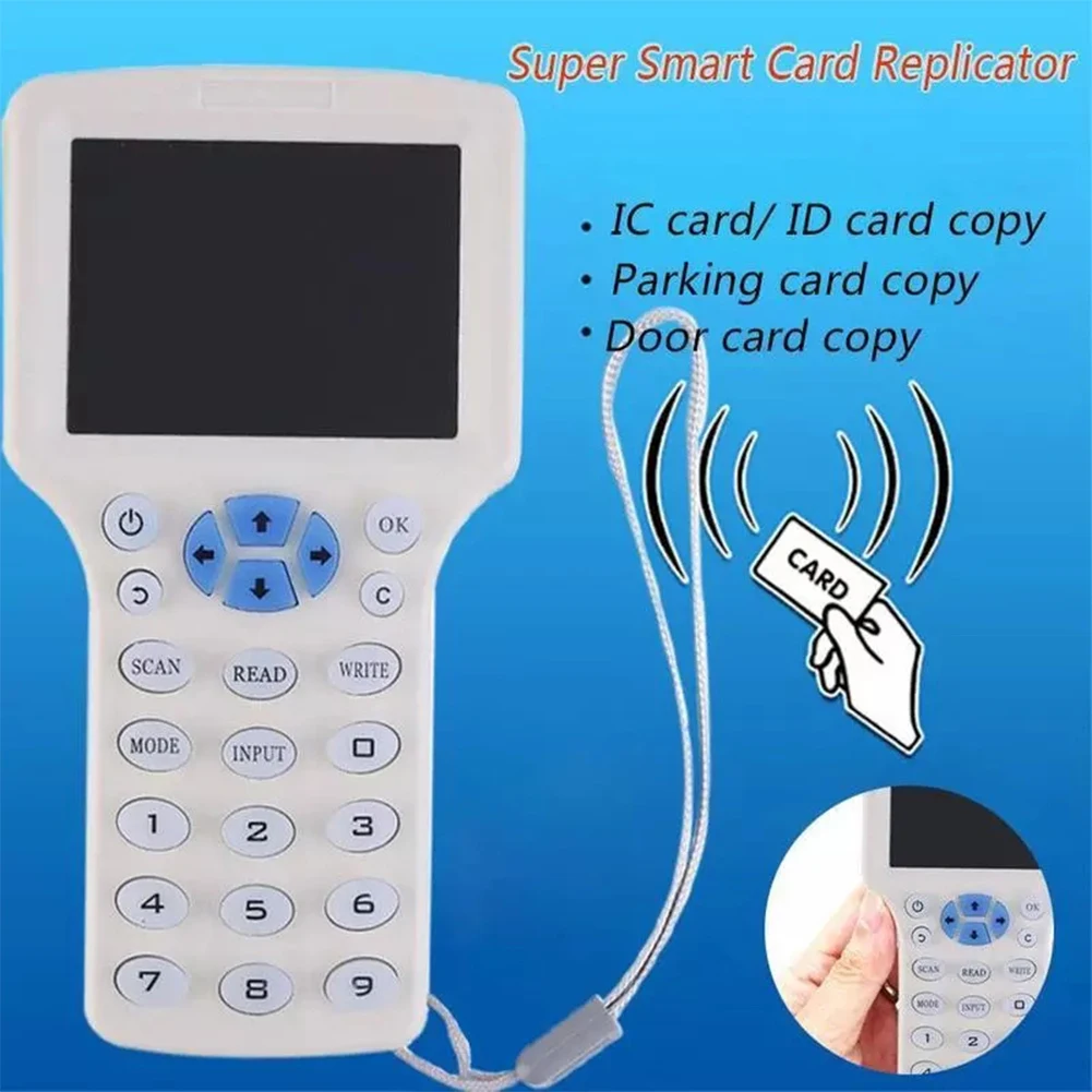 RFID NFC IC ID Reader Frequency RFID Access Control Card Duplicator Cloner NFC Encryption Card Writer Smart Key Copier