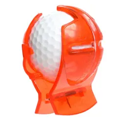 Marcador de golf y alineador de línea portátil con plantilla