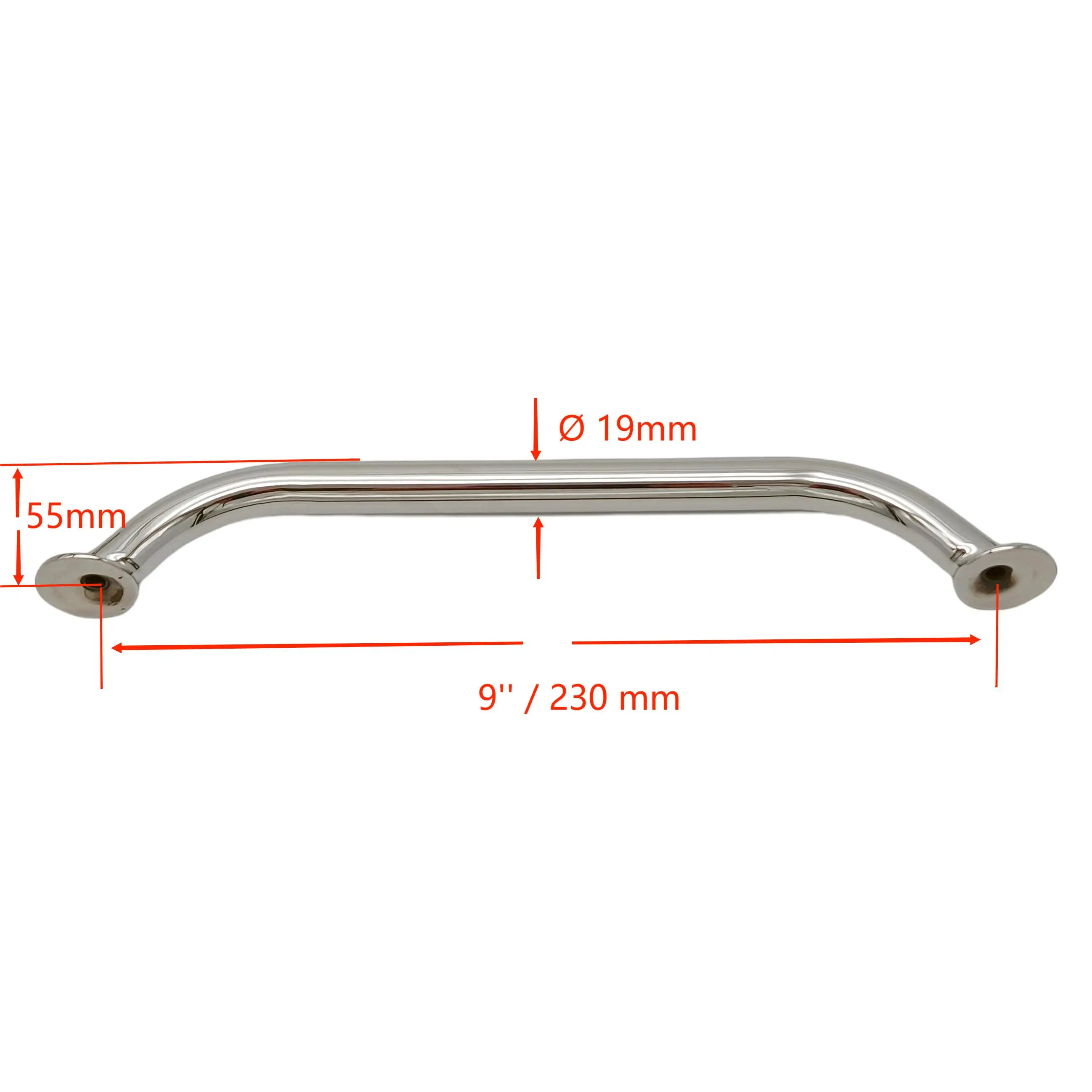 2 PCS Marine Grade 316 Stainless Steel Boat Grab Handle