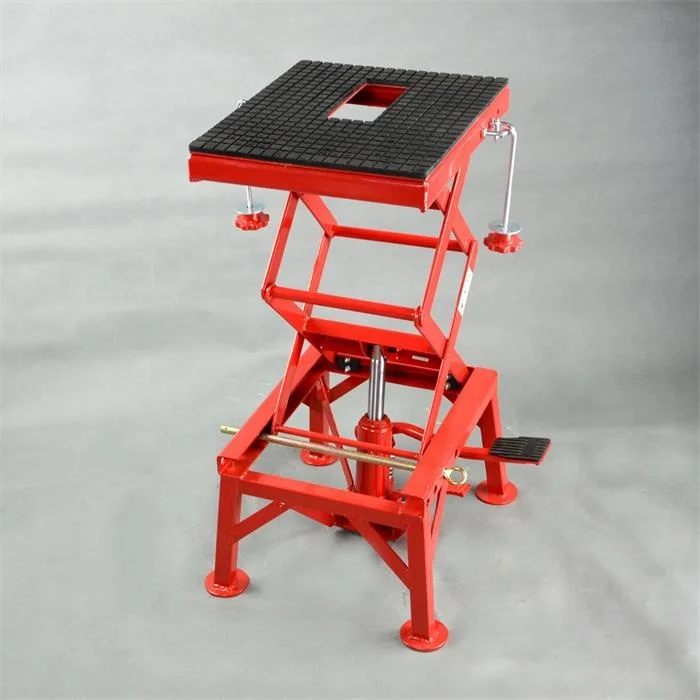 300LBS Motorcycle Repair Lift Table Max Lifting Height 905mm