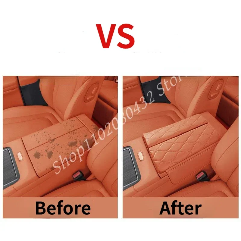 For Li Lixiang L6 L7 L8 L9 2022 2023 2024 Car Styling Armrest Box Cover Cushion Armrest Box Anti Dirty Cover Auto Accessories