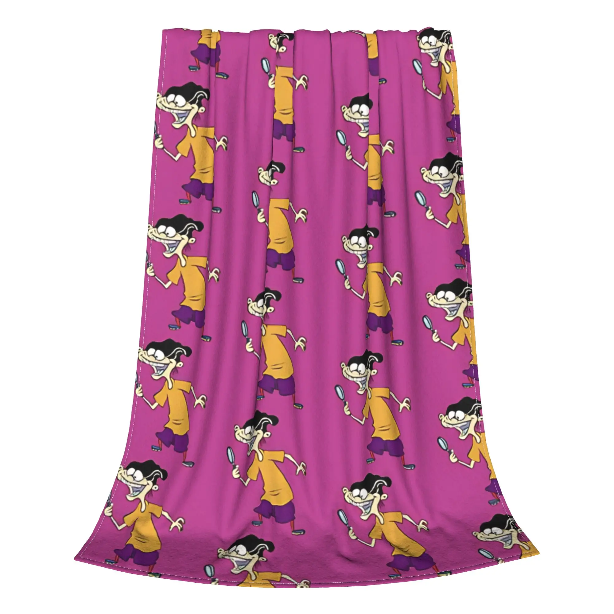 1PC vintage Ed  Edd  Eddy Home Room Decorations Winter Blankets For Adults Bedding Home Interior Sofa Knee
