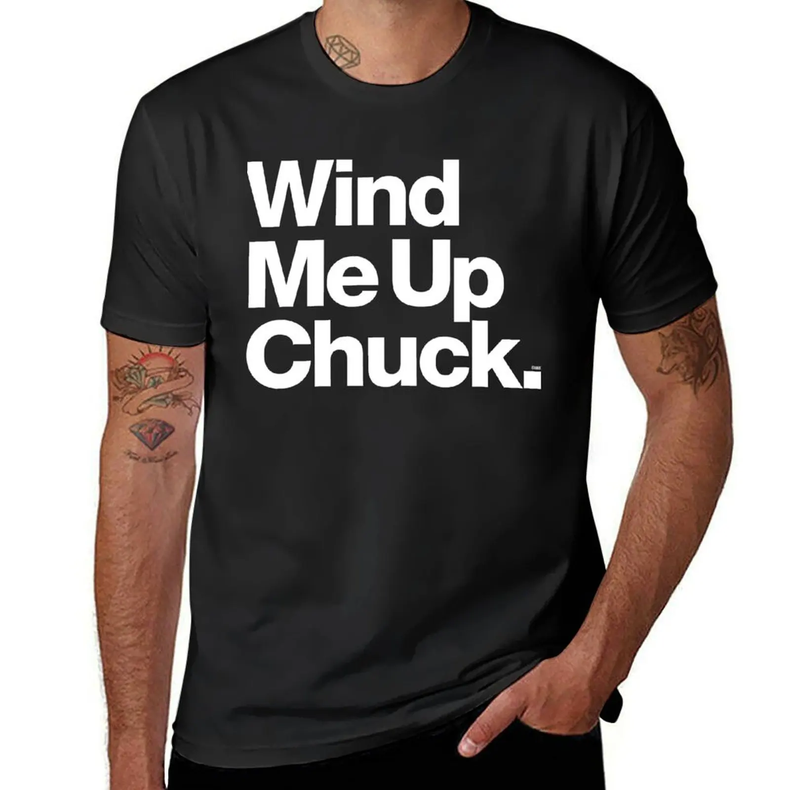 Chuck Go-Go Wind Me Up For Fans T-Shirt new edition sweat mens tall t shirts