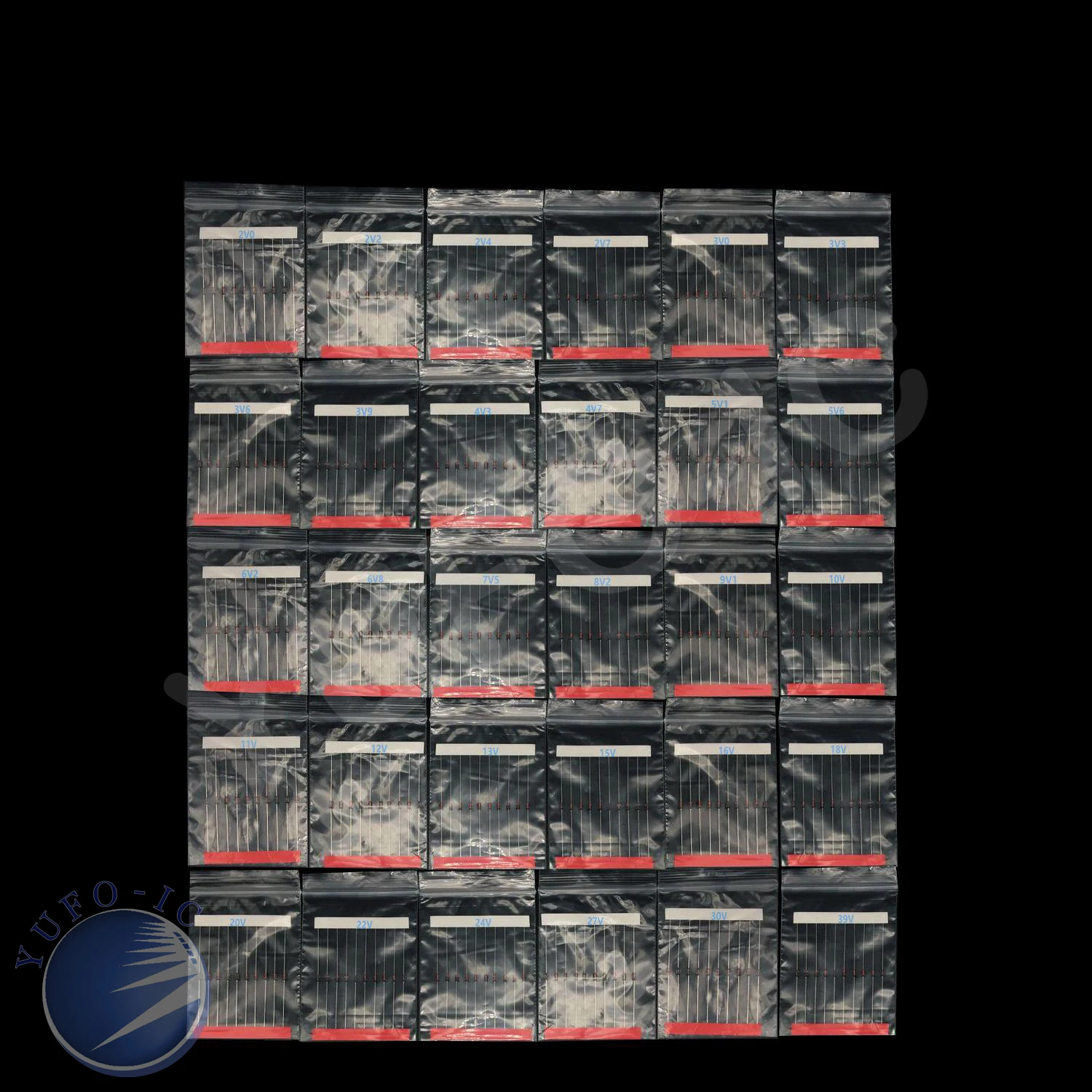 30Values*10Pcs=300P…