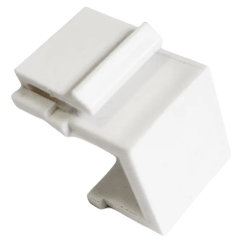 Nieuw! !50 stuks RJ45 Keystone Jack Inserts lege modules voor wandplaten patchpanelen thuisnetwerk instellen