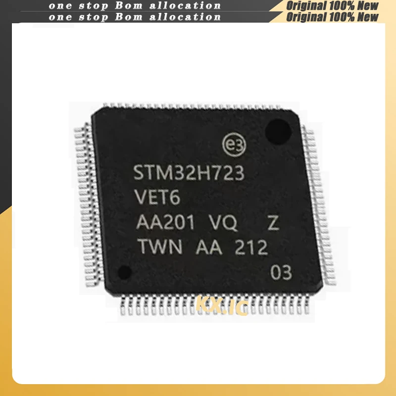

5PCS/LOT 100% New Original STM32H723VET6 STM32H72 TM32H723VET6 LQFP-100