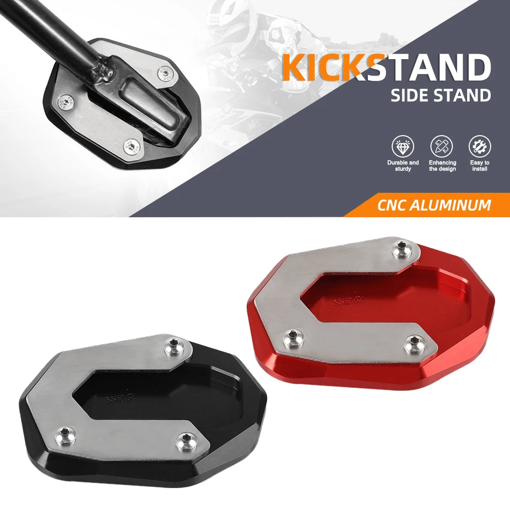 

For Ducati SCRAMBLER Icon Full Throttle Scrambler 1100 Icon Dark Desert Sled Kickstand Extension Foot Side Stand Pad Plate Stand