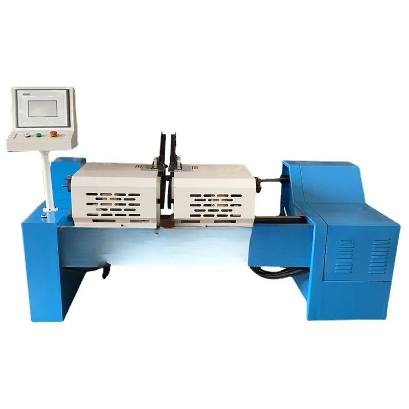 50 Double head hydraulic chamfering machine automatic feeding intelligent operation