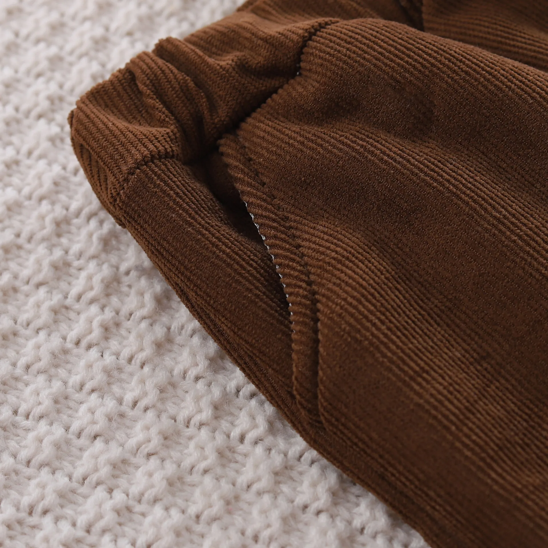 Neues Herbst- & Winter-Kinder-Fleece-Sweatshirt Zweiteiler-Set – Detail 15