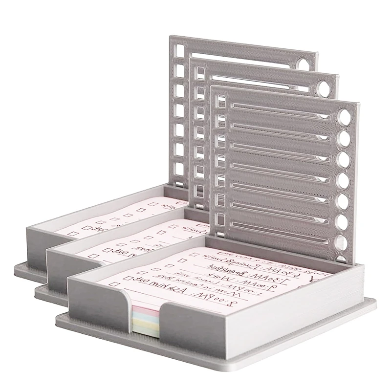 

AT93-3PCS Sticky Note Stencil Template With Sticky Note, Sticky Note Holder With Stencil, Sticky Note Line Stencil