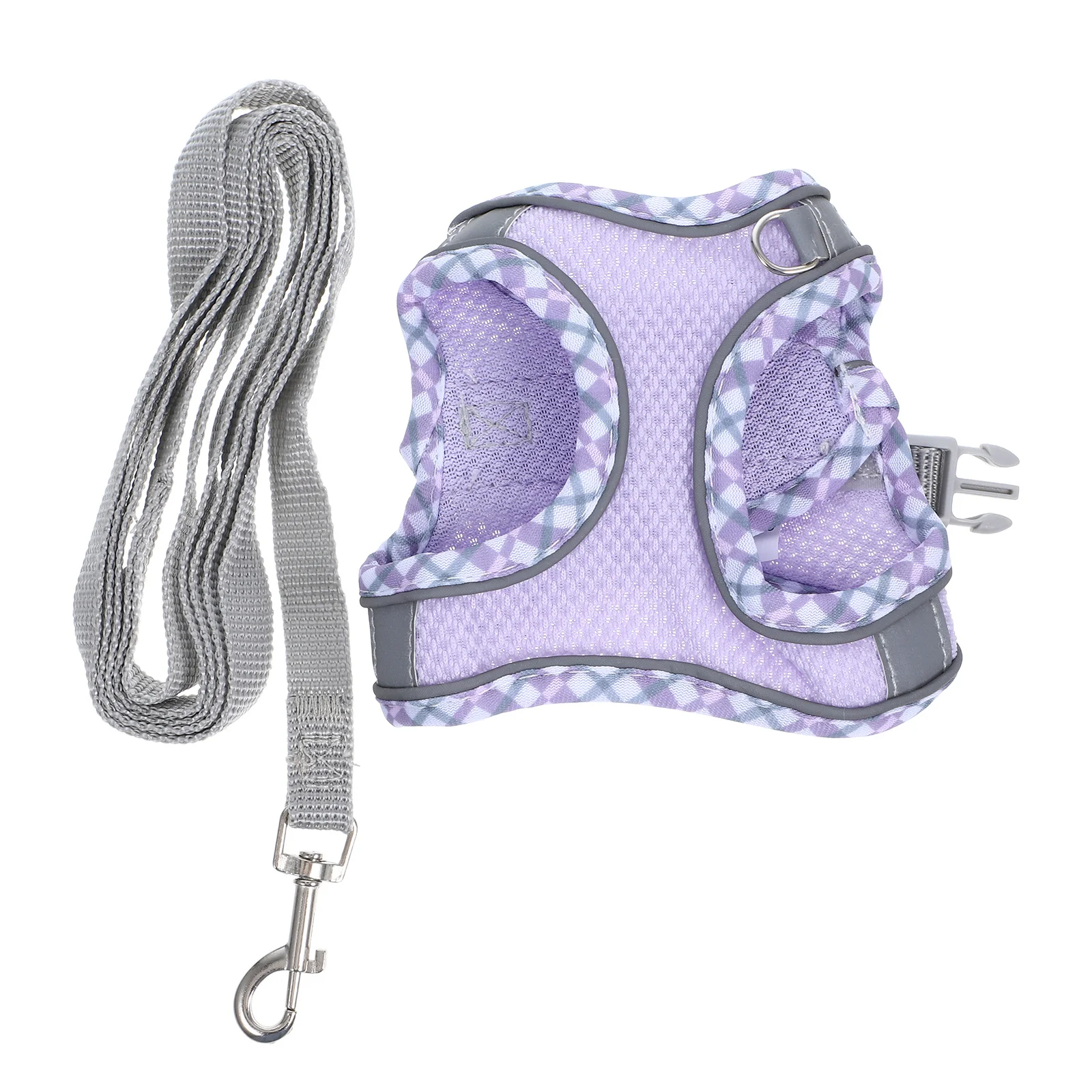 

Pet Cat Harness Leash Set Adjustable Comfortable Wear-Resistant Practical Accessory for Small Cats Outdoor Use