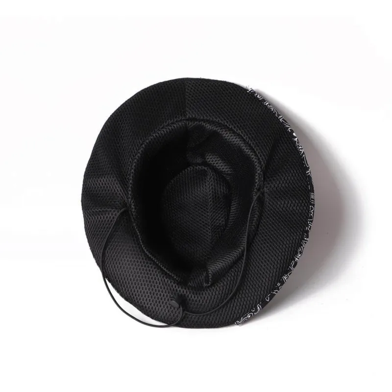 top woolen hat Halloween-decorated cowboy casual