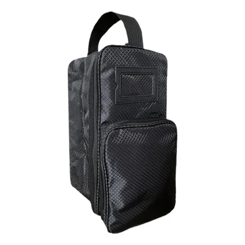 

Golf Shoe Bag Waterproof Zipper Golf Carrier Bags Shoe Bag Portable Large Outdoor Pocket With Front Pocket For Women