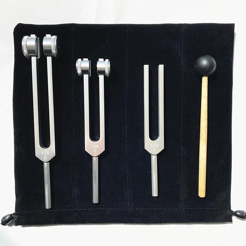 Colorful Tuning Fork Group healing Aluminum Meditation Yoga Tuning Forks Set Soothing Relaxing Musical Percussion Instruments