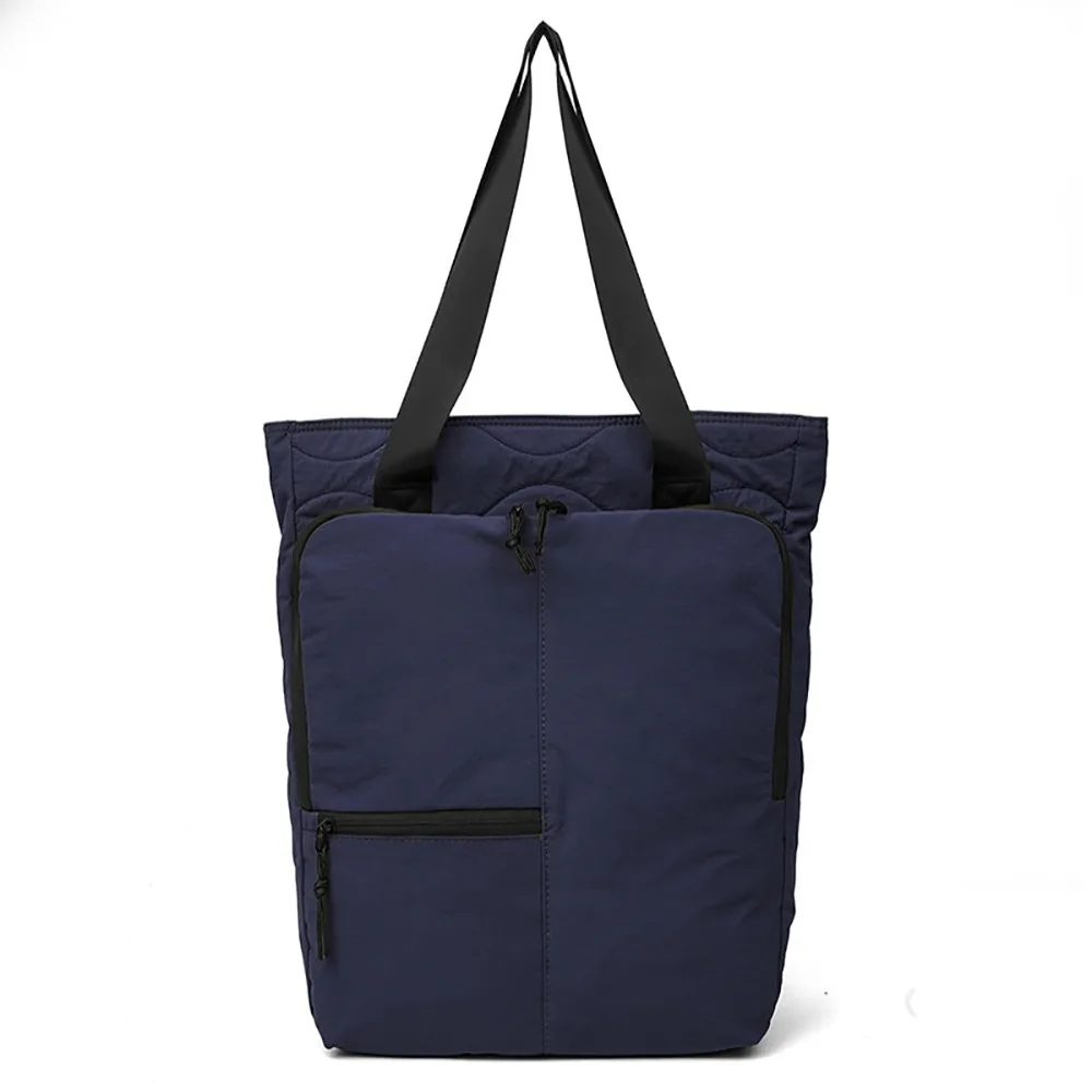 Multi-functional Sport Backpack Large Capacity Sturdy Design One-shoulder Bag Zippered Closure Multicolor Tote Bag College Use