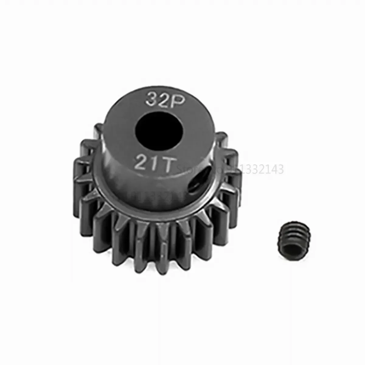 Steel Metal Pinion Motor Gear 0.8 Module 32P 5MM Inner Diameter Motor Gear Motor Gear 13-21T Suitable for 1/10 Diagonal TR