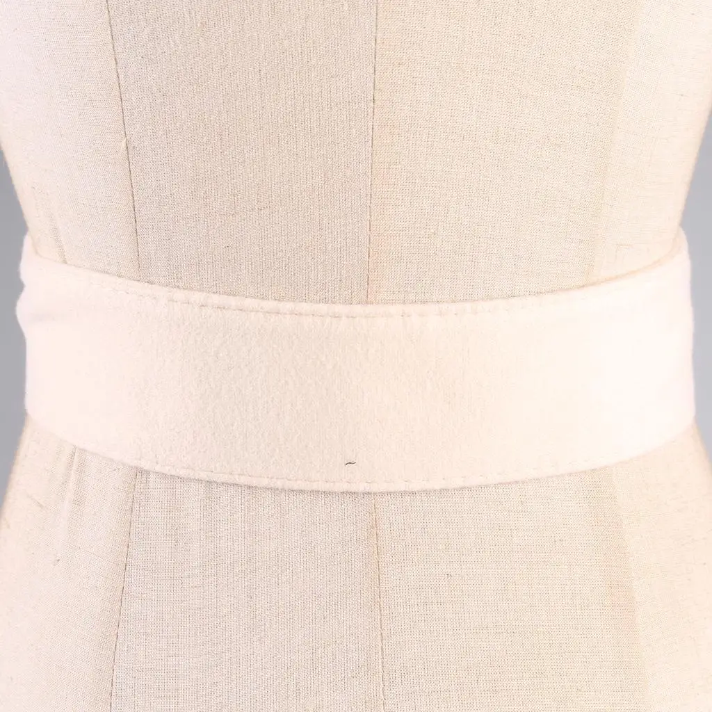 حزام خصر نسائي من الصوف بربطة خصر ملفوفة وناعمة ومريحة معطف للمعطف