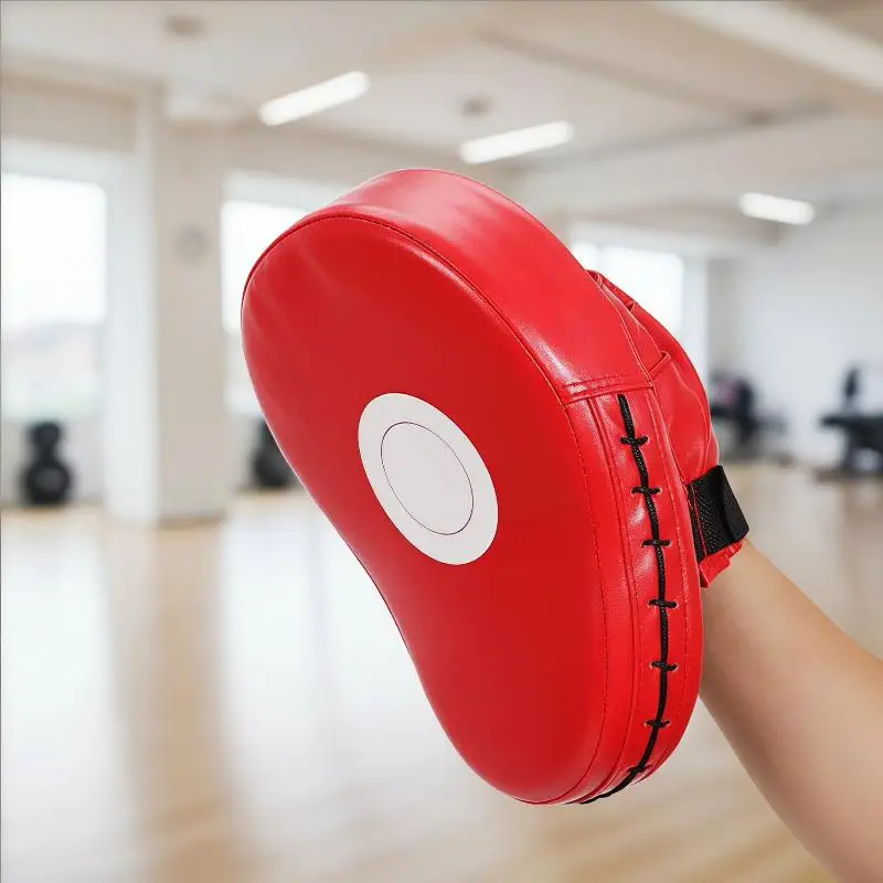 Professionelle Boxhandschuhe, stoßdämpfende, gebogene Handpolster für MMA, Muay Thai und Fitness-Training zu Hause.
