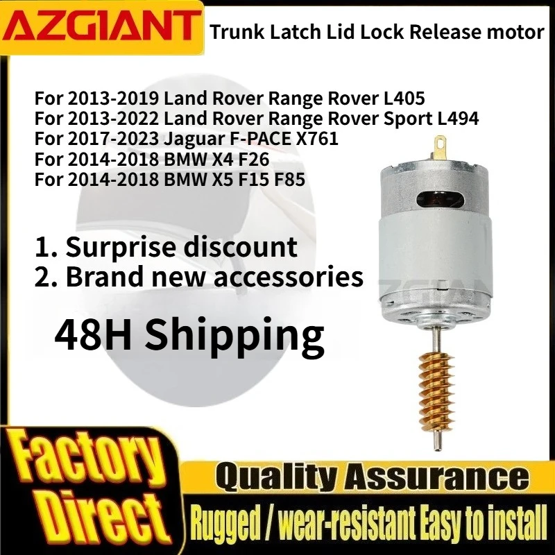 For 2013-2022 Land Rover Range Rover Sport L494 Car Trunk Latch Lid Lock Release motor high-quality replacement parts OEM