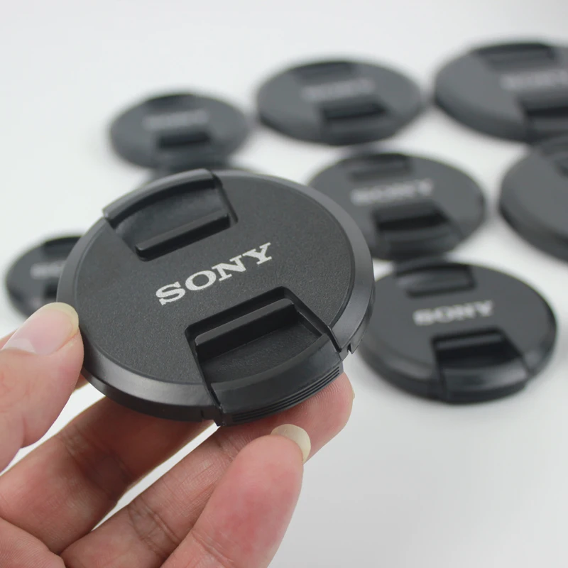 40.5mm 49mm 52mm 55mm 58mm 62mm 67mm 72mm 77mm 82mm Snap-On Lens Front Camera Lens Cap Cover for Sony Lens cap