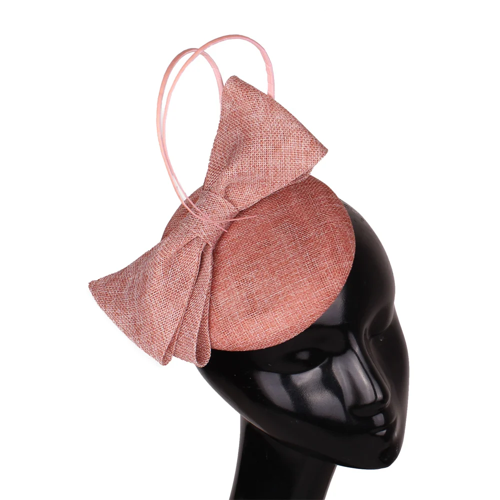 Eleganter Damen-Fascinator für Hochzeitsgäste, Erwachsenen-Party-Kopfbedeckung, Polyester-Brautkopfschmuck SYF127 Haaraccessoires – Detail 11