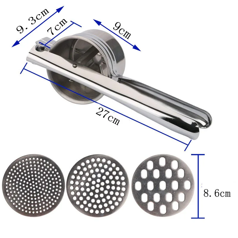 Manual Steel Potato Ricer Pees Vegetable Puree Maker
