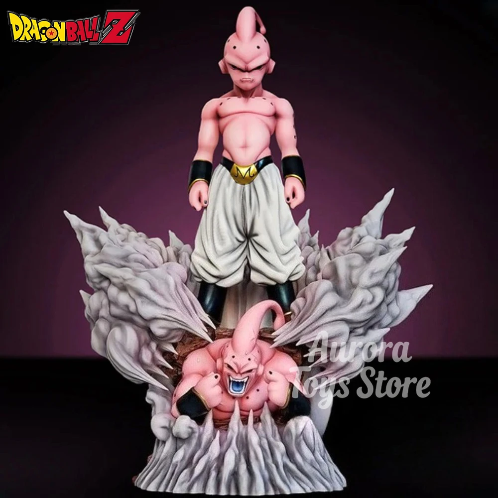 ฟิกเกอร์ดราก้อนบอล Z 32ซม. รูปปั้น Majin Buu รูปปั้นพีวีซีของขวัญโมเดลของเล่นสะสม