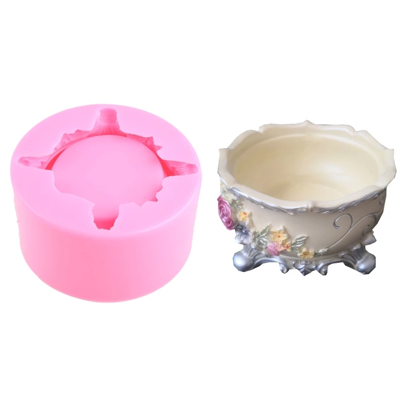 Resin Silicone Mold Jewelry Storage Tray Bowl Epoxy Resin Mold Suitable for Diy Crafts Jewelry Container Home Decoration