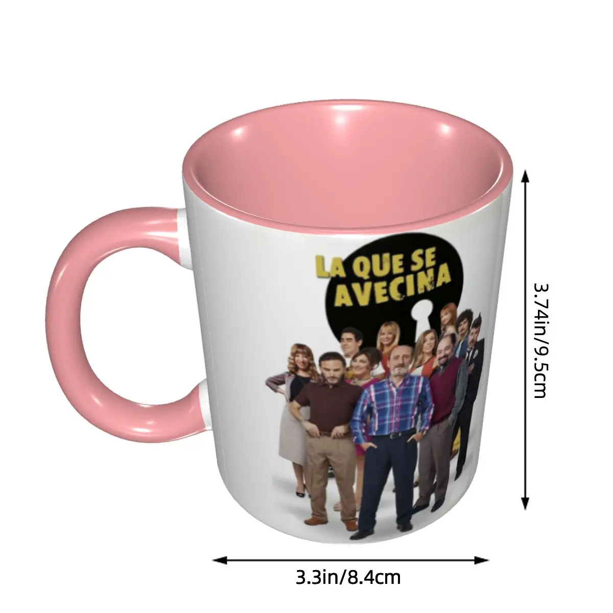 La Que Se Avecina Mug Funny Ceramic Coffee Cups Tea Mugs Milk Cup Drinkware Gifts for Friends DIY Custom