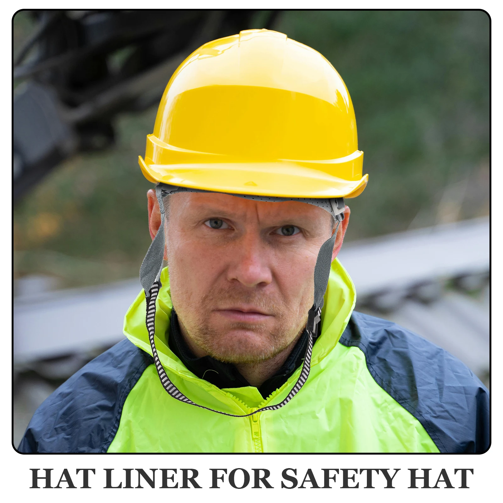 

Hard Hat Suspension Replacement Liner Safety Hat Insert 4-Point Adjustable Comfortable Lightweight Breathable for Construction