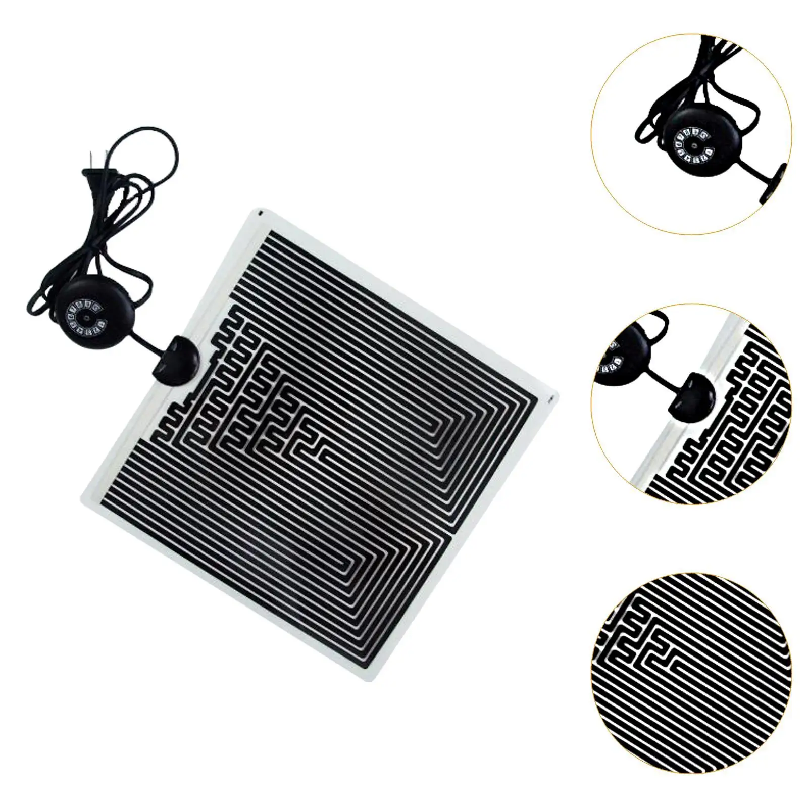 Reptile Heating Pad Portable Adjustable Temperature Under Tank Terrarium Heating Mat for Snake Turtles Frogs Gecko Tortoise view 5